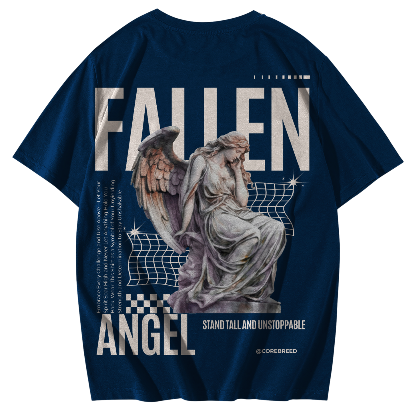 Premium Everyday Graphic Tee - (Fallen Angel)
