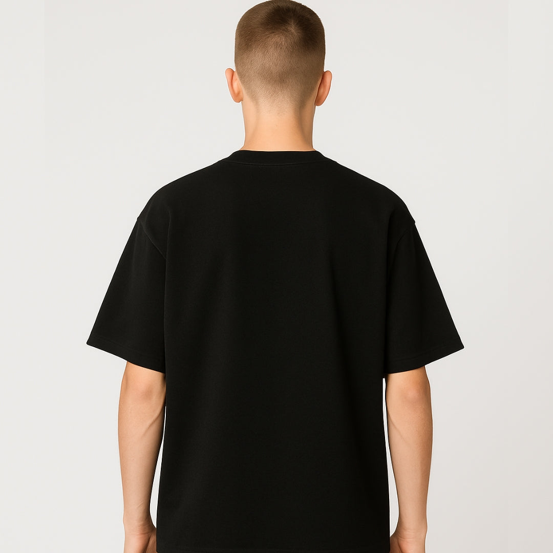 Premium Oversized Everyday Tee - (Black)