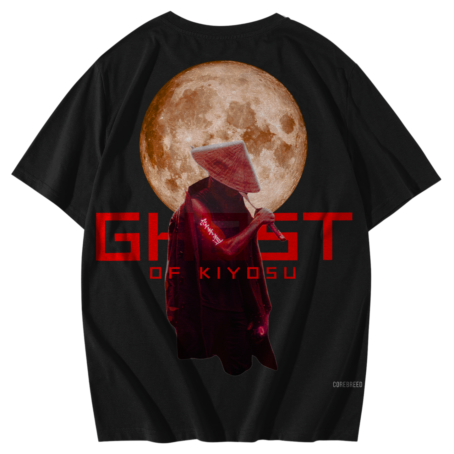 Premium Everyday Graphic Tee-(Ghost Of Kiyosu)