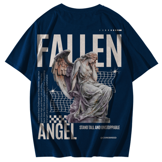 Premium Everyday Graphic Tee - (Fallen Angel)