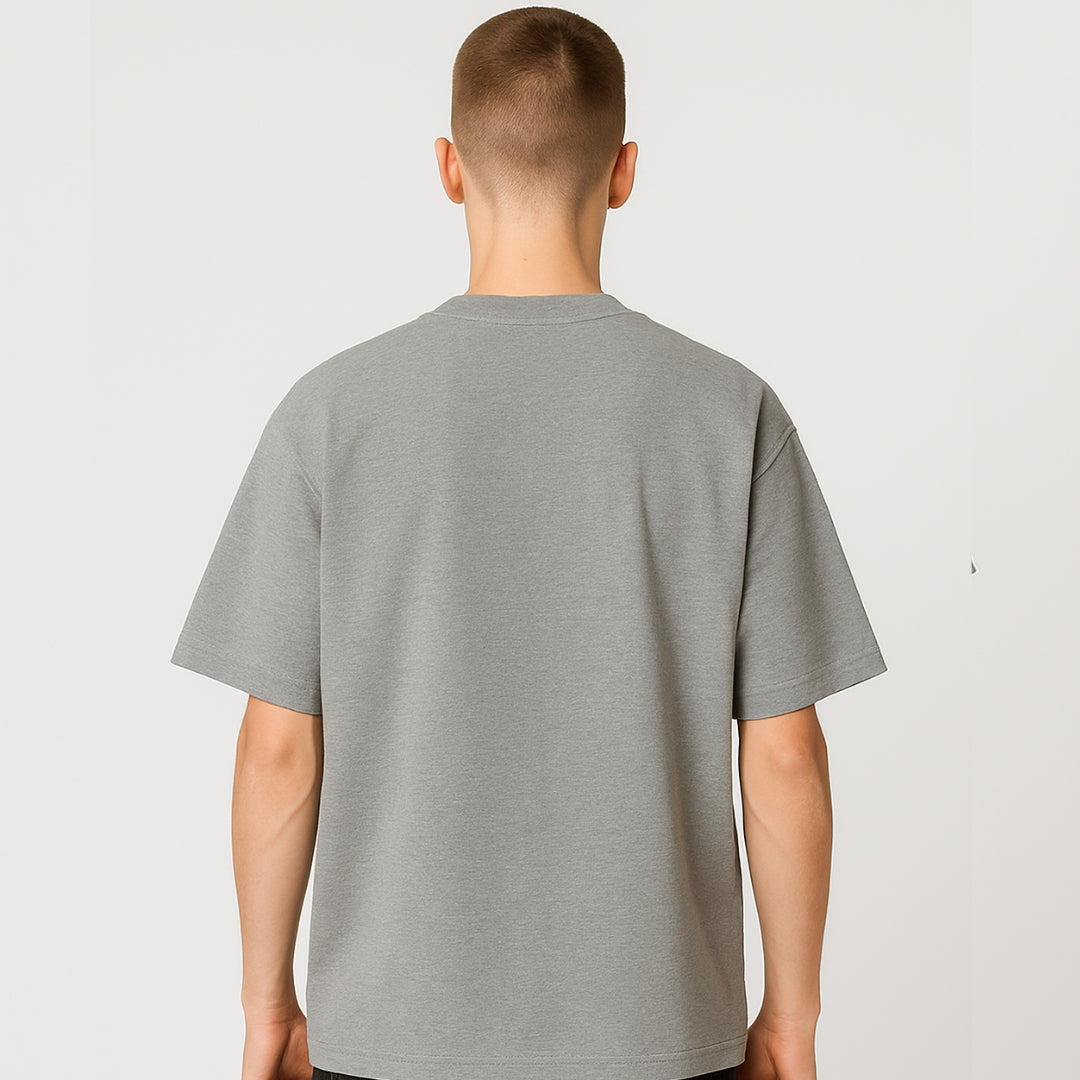 Premium Oversized Everyday Tee - (Ash Grey)