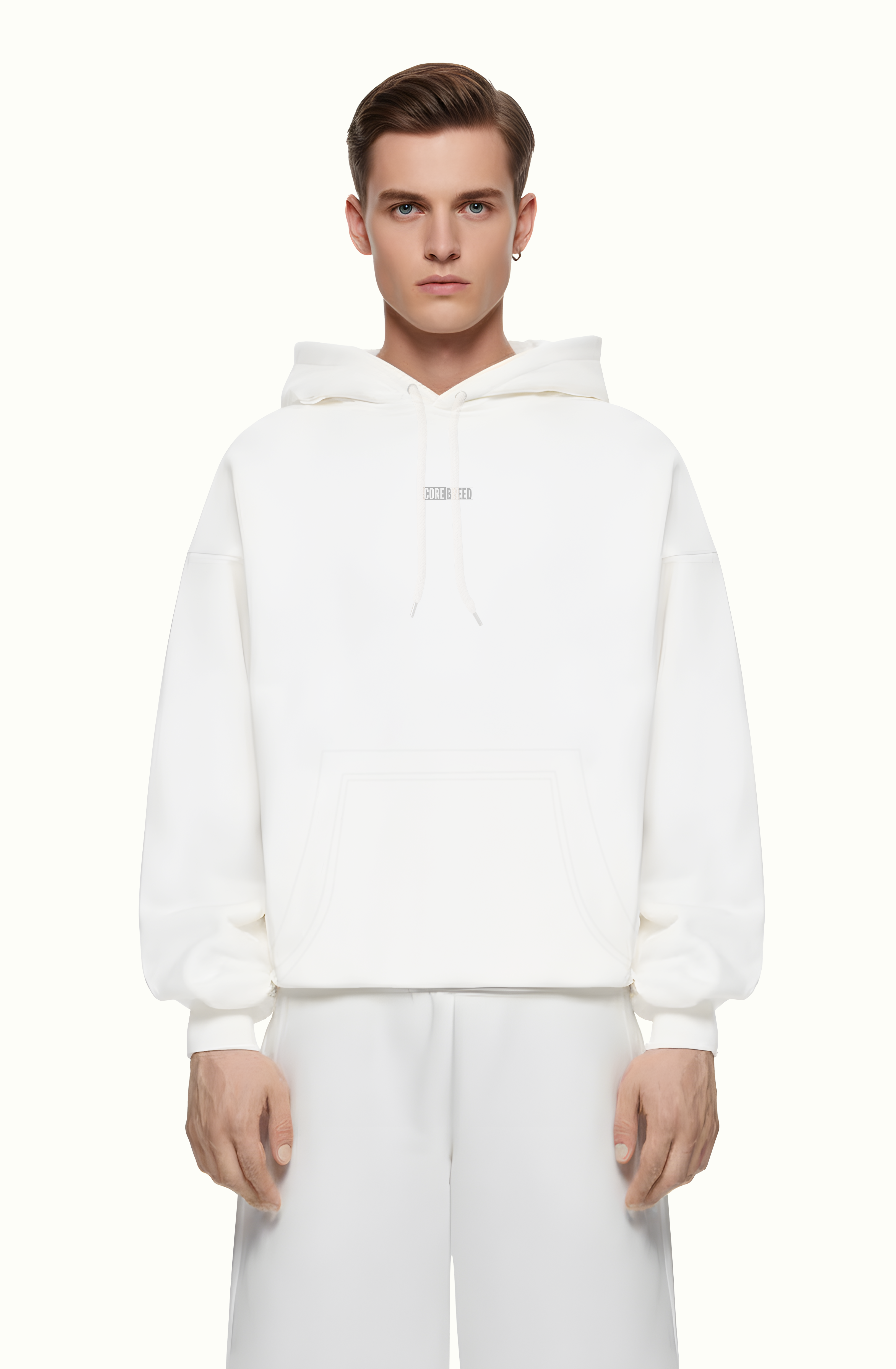 Everyday Basic Hoddie-White