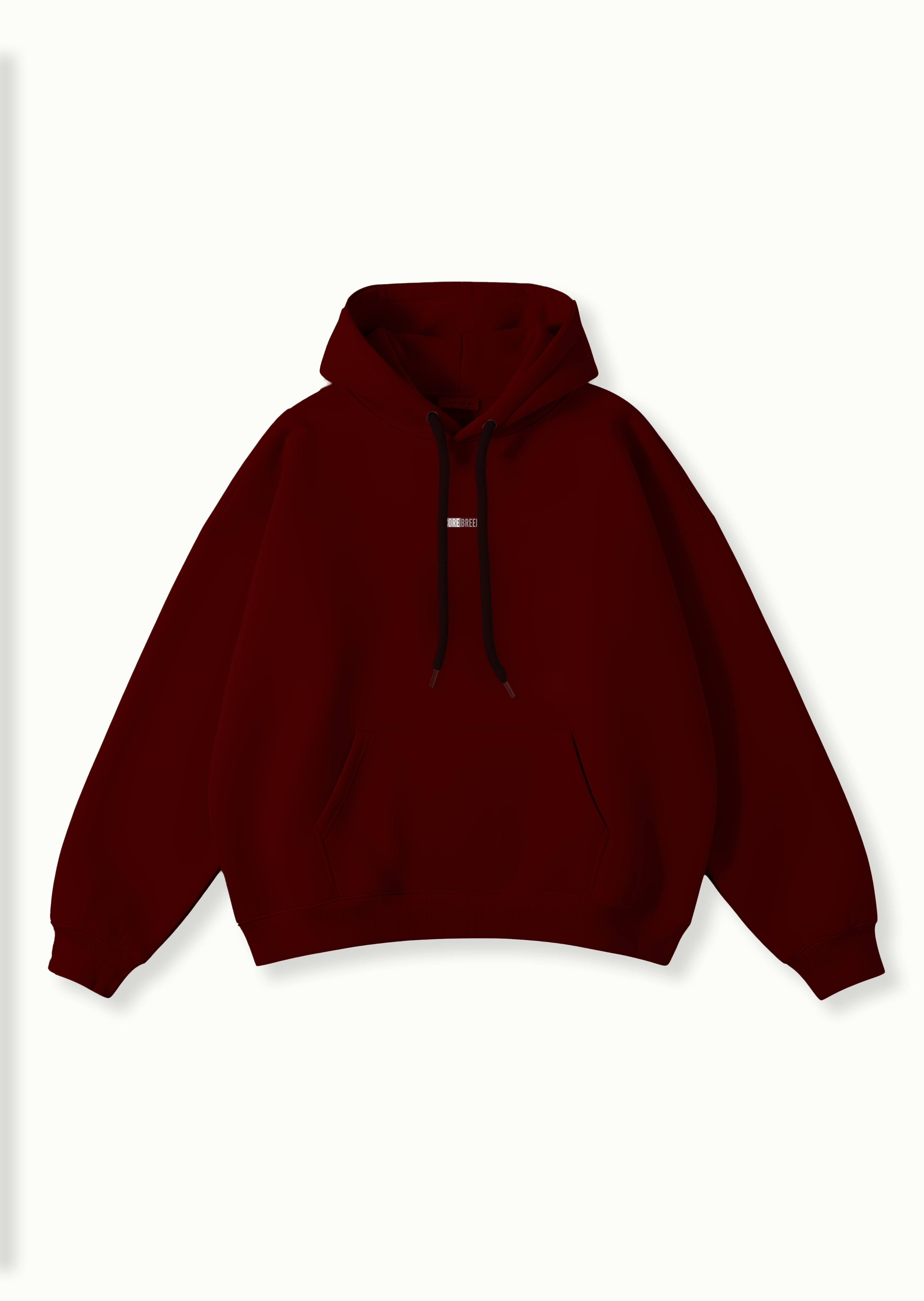 Everyday Basic Hoodie-Maroon