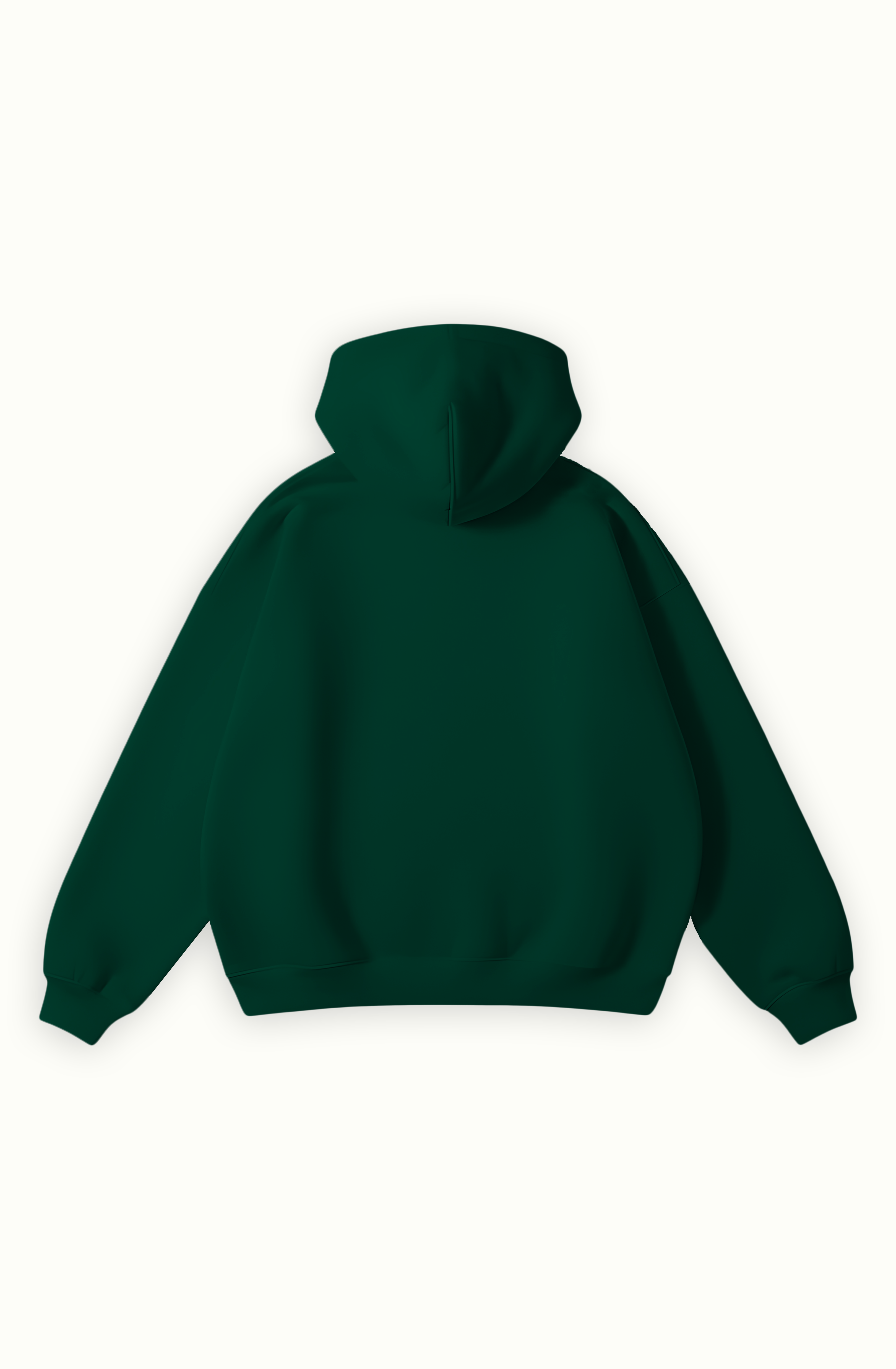 Everyday Basic Hoodie-Bottle Green