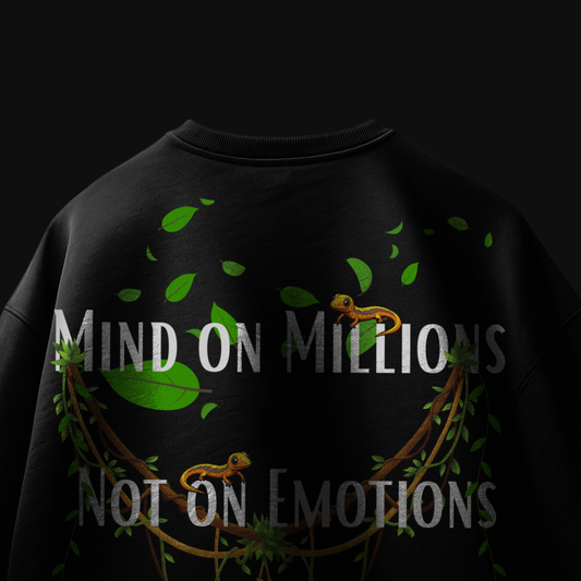 BLACK MATERIALISTIC T-SHIRT