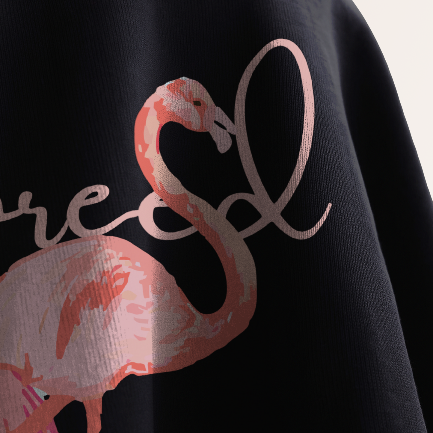 BLACK FLAMINGOS T-SHIRT