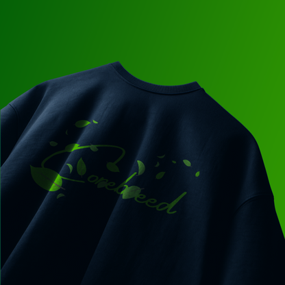 NAVY BLUE MATERIALISTIC T-SHIRT