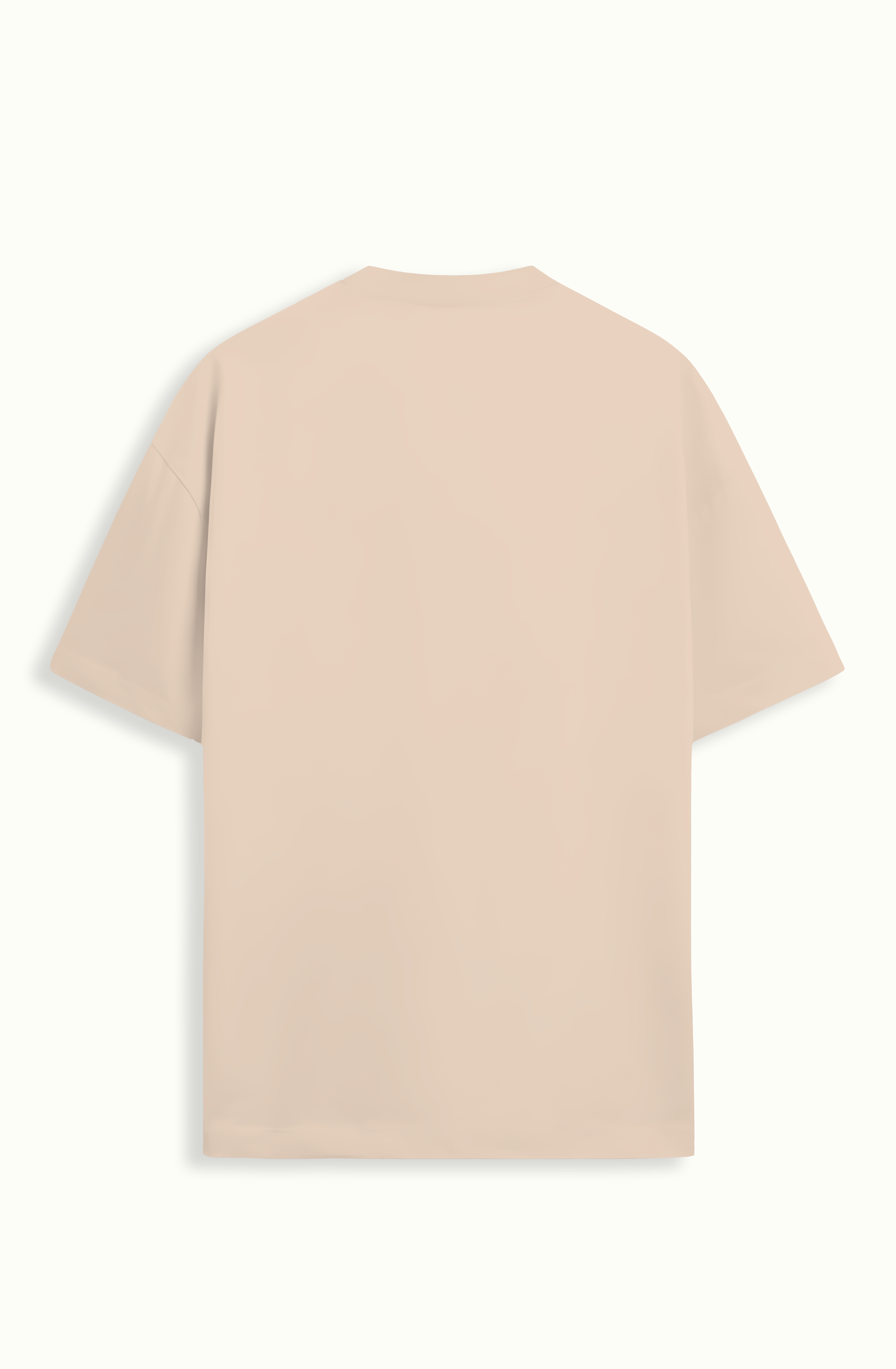 Beige Premium Oversized Tee