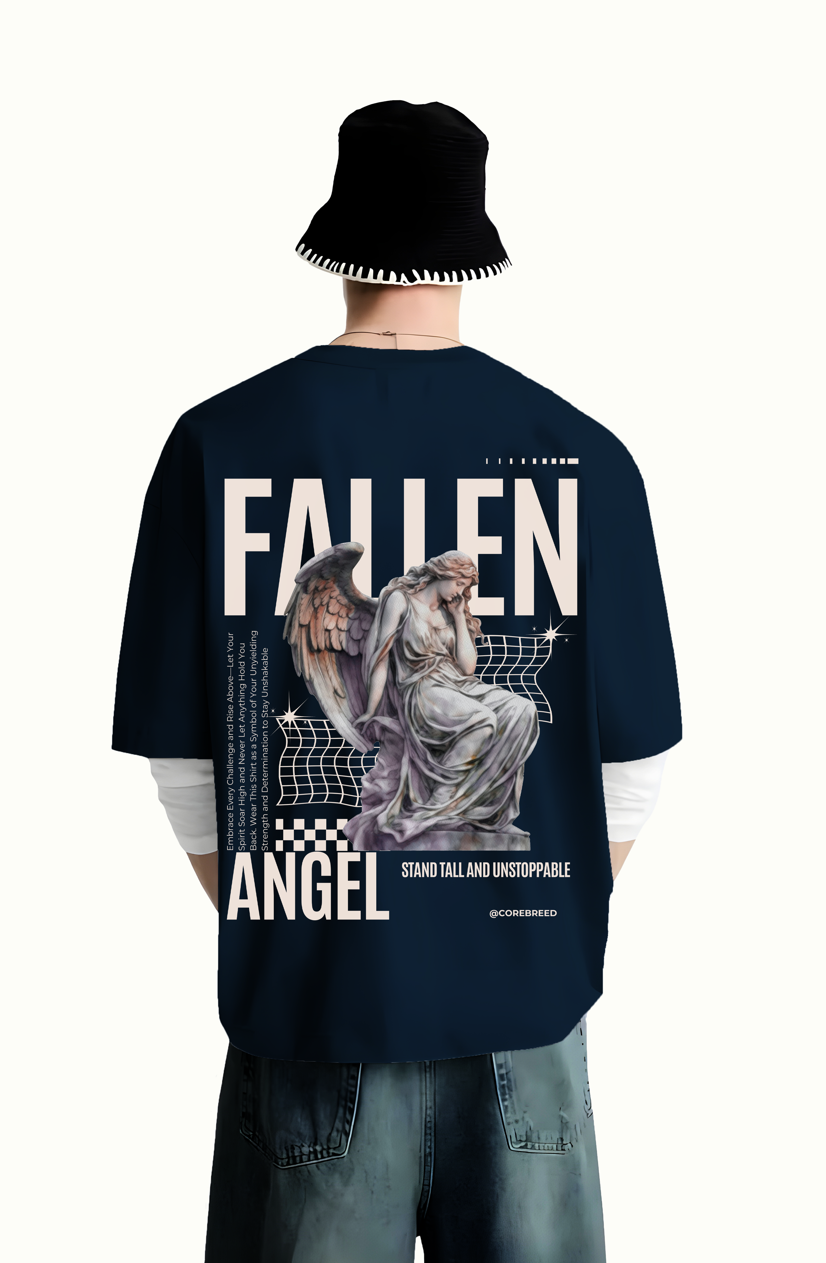 Blue Fallen Premium Oversized Tee