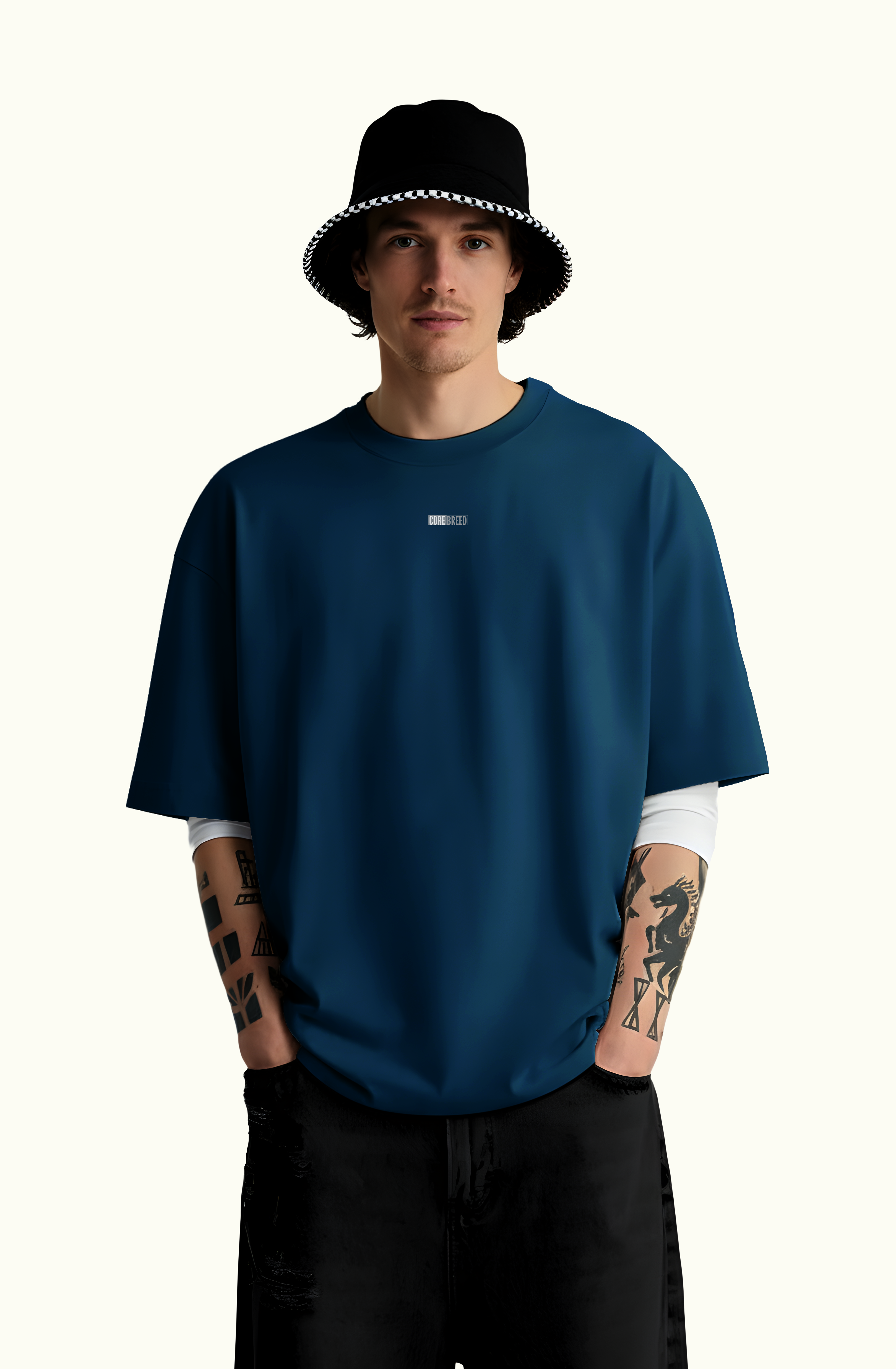 Blue Fallen Premium Oversized Tee