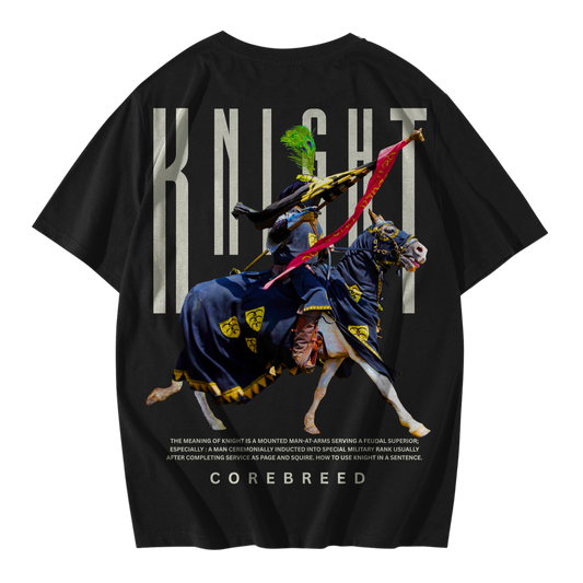 YODDHA-Premium Oversized Graphic Tee(Black)