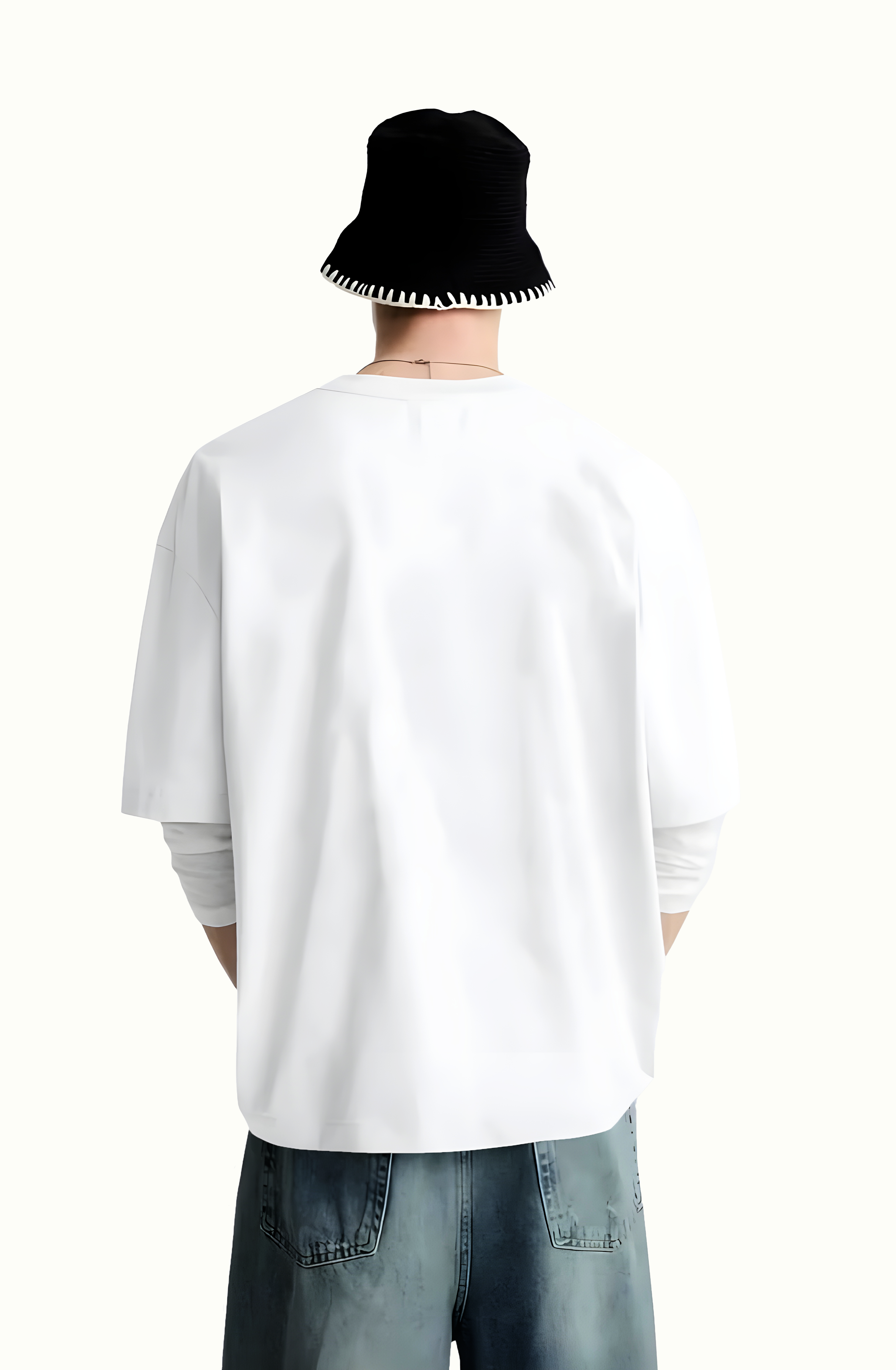 White Premium Oversized Tee