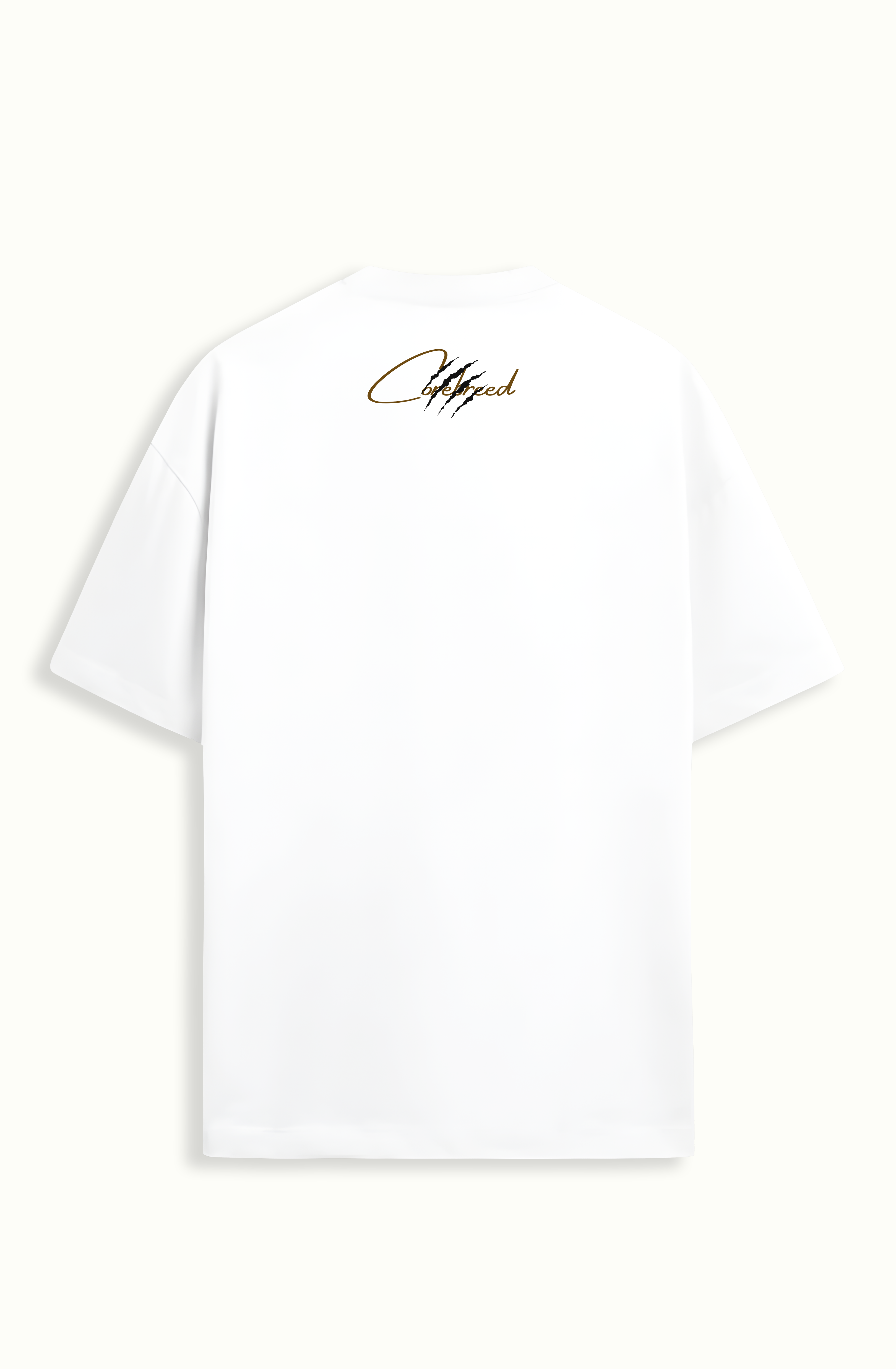 White Culture Tiger Premium Oversized Tee